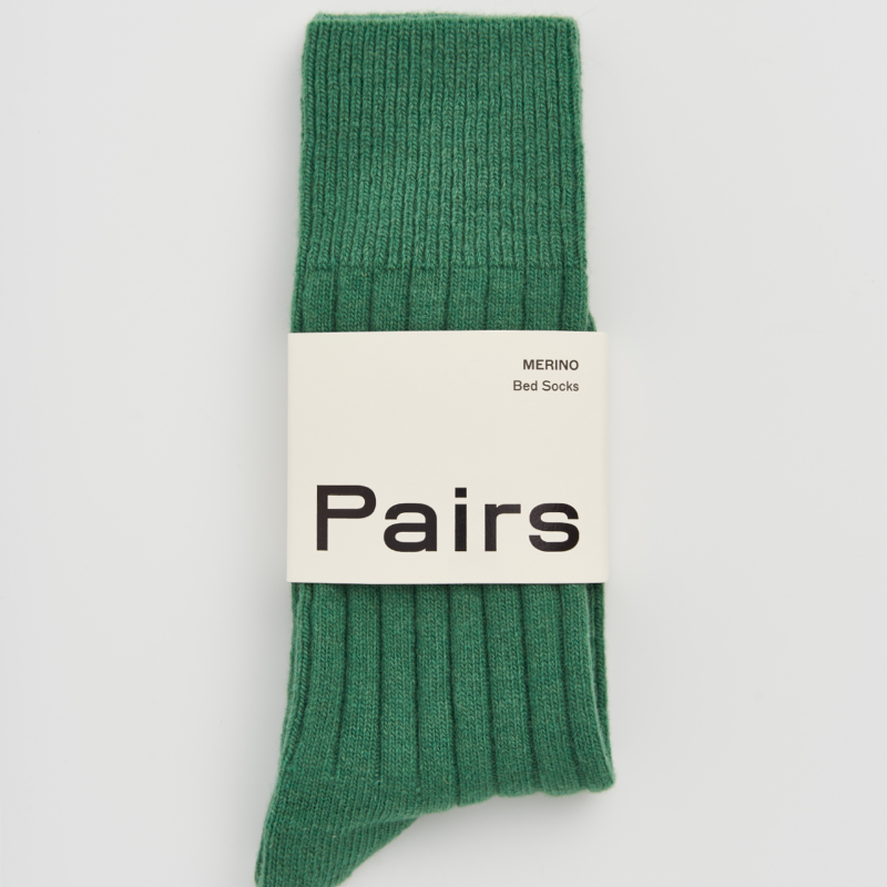 Village Green Merino Bed Socks