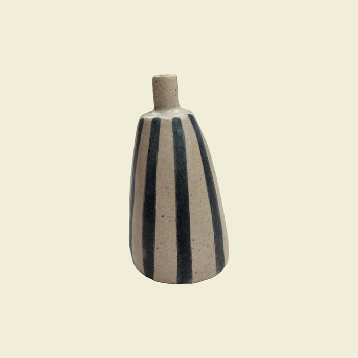 Bottle Bud Vase Vertical Stripes | Jode Pankhurst | Shop Fodder