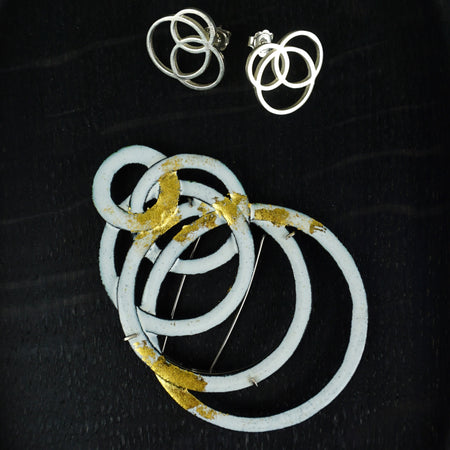 Circle Disarray Brooch | Scarlett Cohen French | Shop Fodder