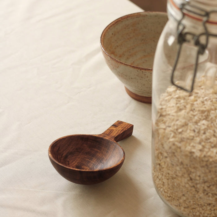 Flour Scoop in Dark Walnut | Selwyn House | Shop Fodder