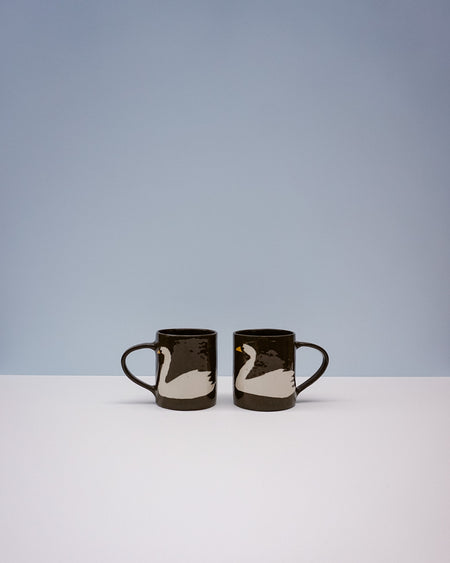 Fern Taylor | Nerikomi Swan Mug | Shop Fodder