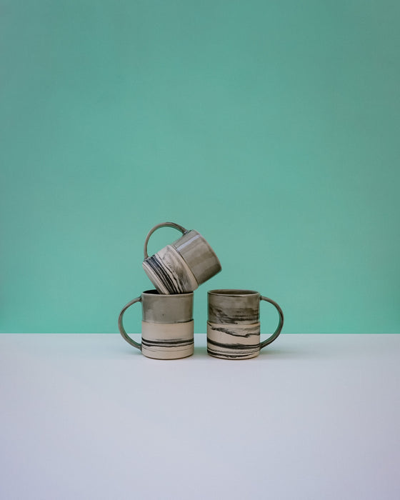 Tall Step Mug. Janne Meier Ceramics | Wildflower Pebble Vase | Shop Fodder