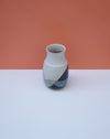 Close up of layered glaze detail - Liz Vidal - Jade Grey or Rust Turquoise