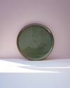 Large Serving Platter in Olive | Scree Ceramics | Fodder