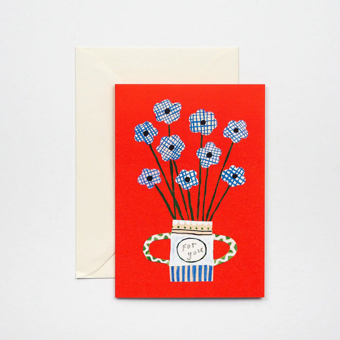 For You Flowers Greetings Card | Hadley Paper Goods | Shop Fodder