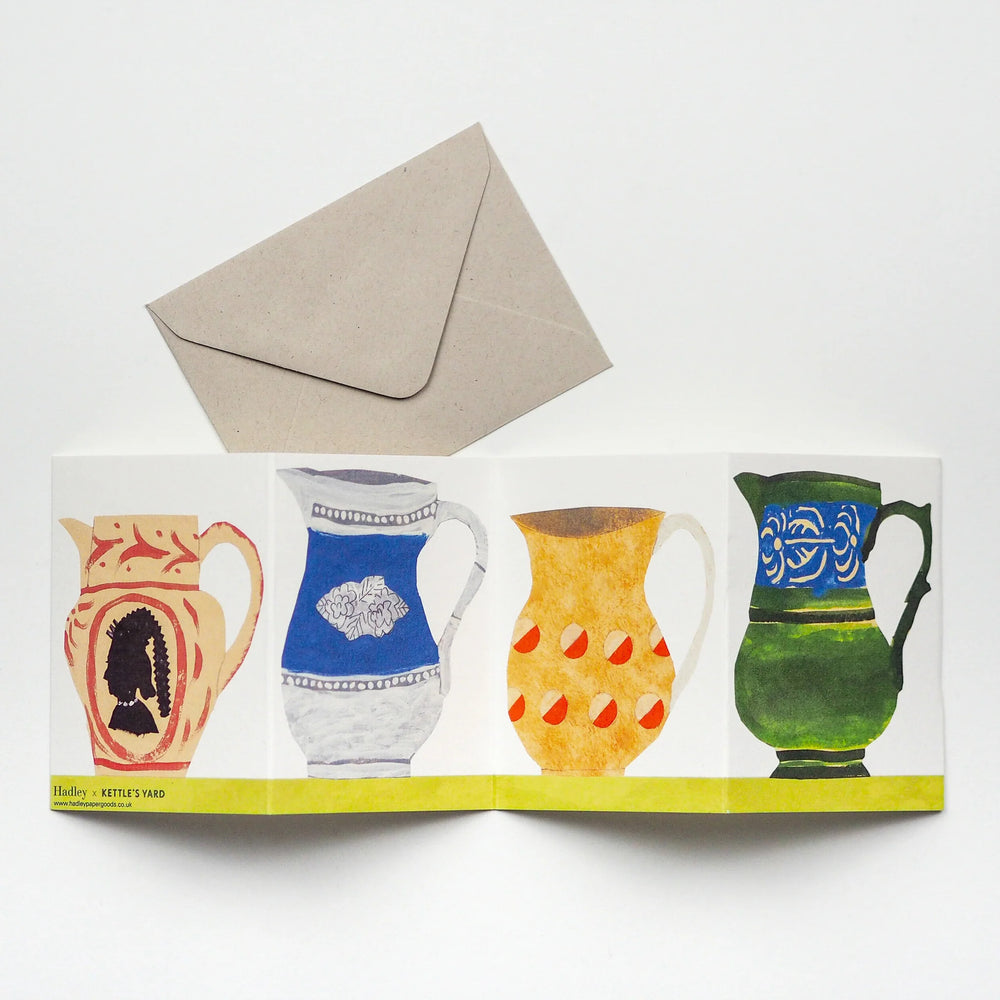 Jugs Concertina Card