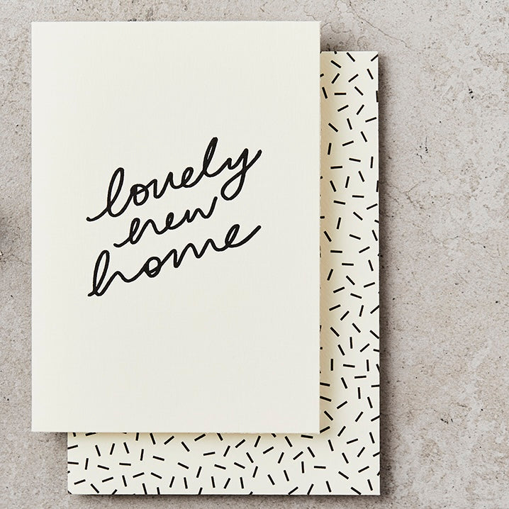 Lovely New Home Italic