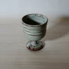 Lily Pearmain Ceramics | White Red Clay Wine Goblet | Shop Fodder