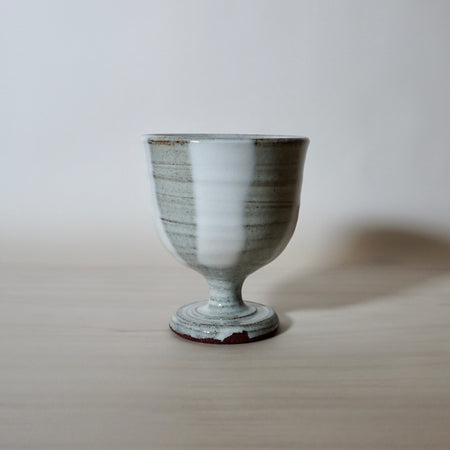 Lily Pearmain Ceramics | White Wine Goblet | Shop Fodder