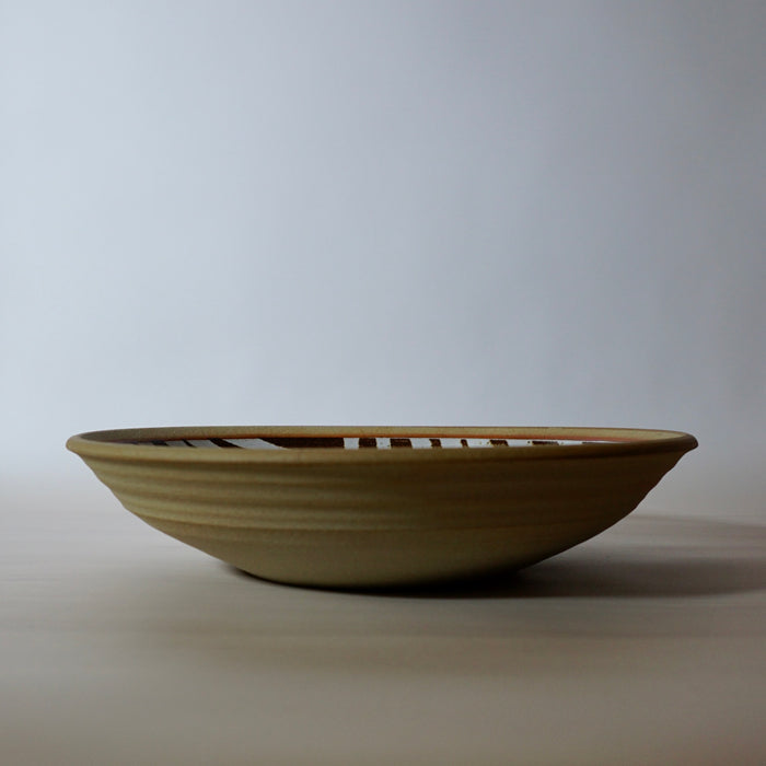Side view Handmade Pasta Bowl | Lily Pearmain | Shop Fodder