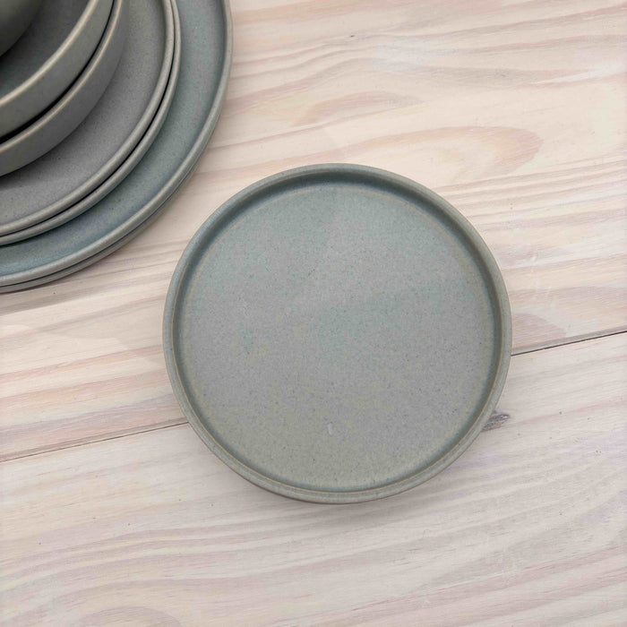 Linen Blue Collection Cake Plate | Dor and Tan | Shop Fodder