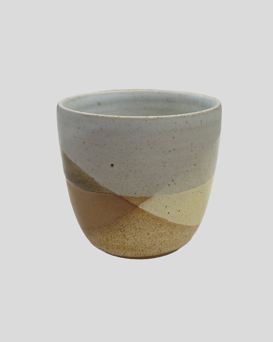 Liz Vidal Ceramics | Rust Yellow Cup | Shop Fodder