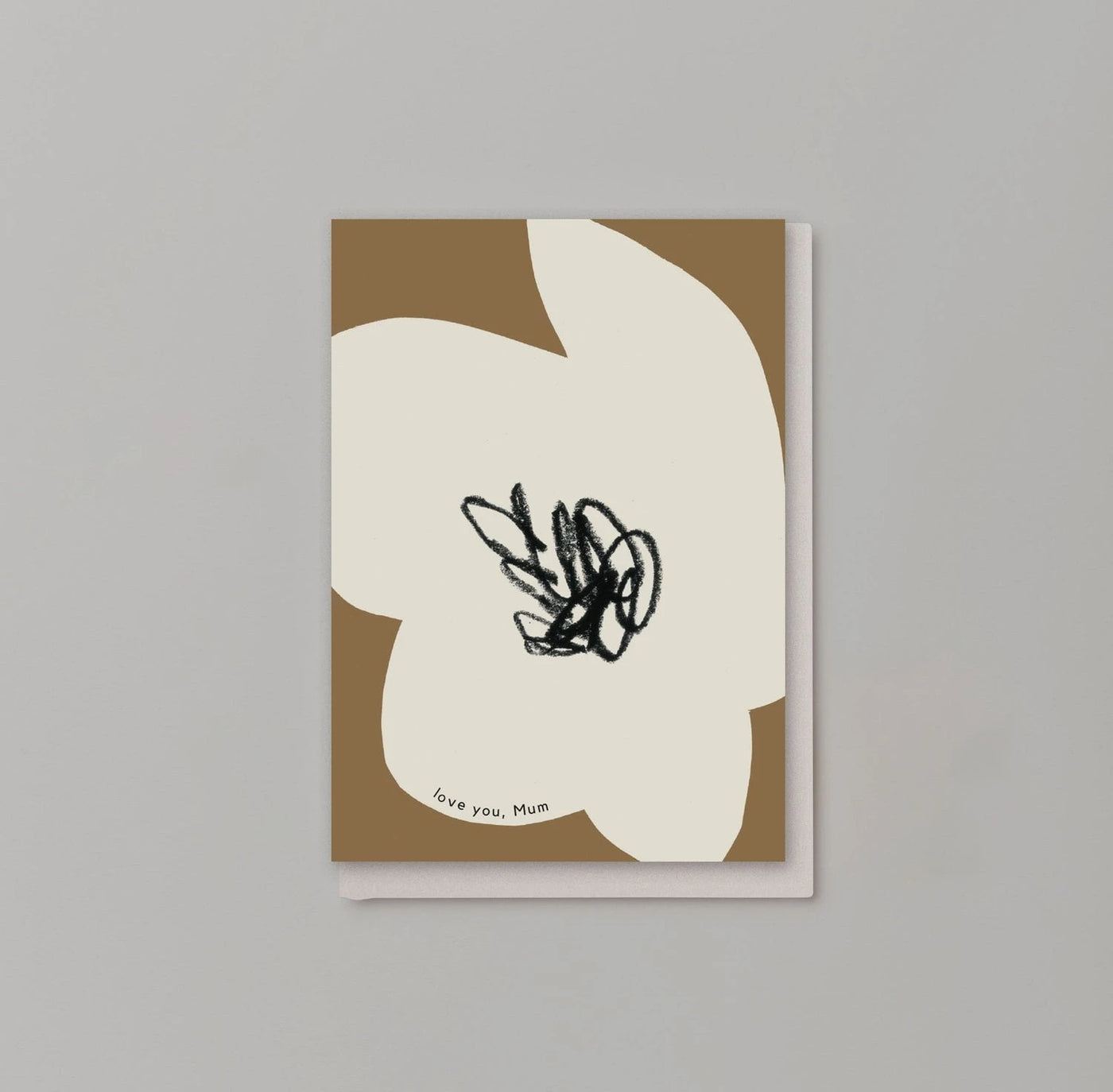 Love You Mum Flower Mother's Day Card | kinshipped x Aeand | Shop Fodder