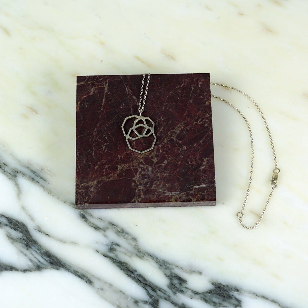 Silver Disarray Pendant