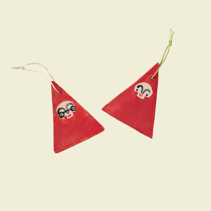 Santa Hanging Ornament | Beci Callow | Shop Fodder 